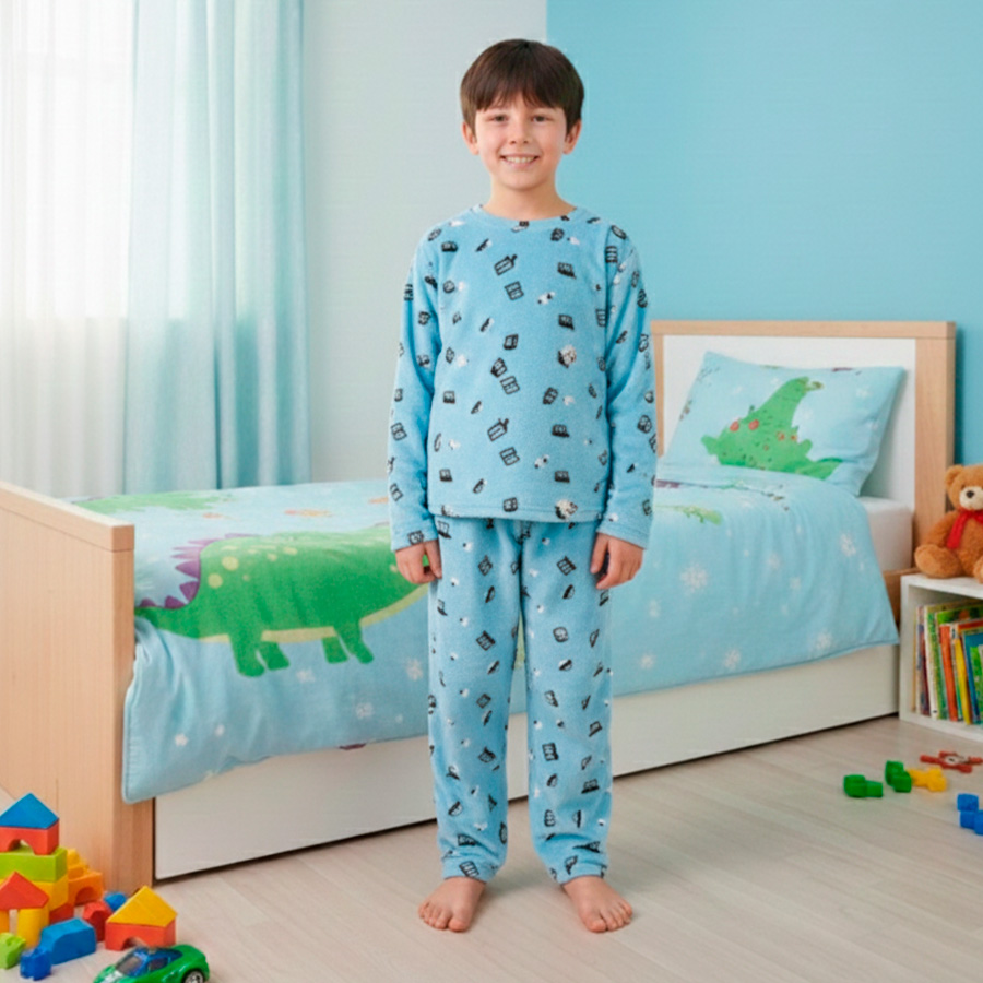 CK928 KIT 2 PIJAMAS NIÑO Y NIÑA 8198